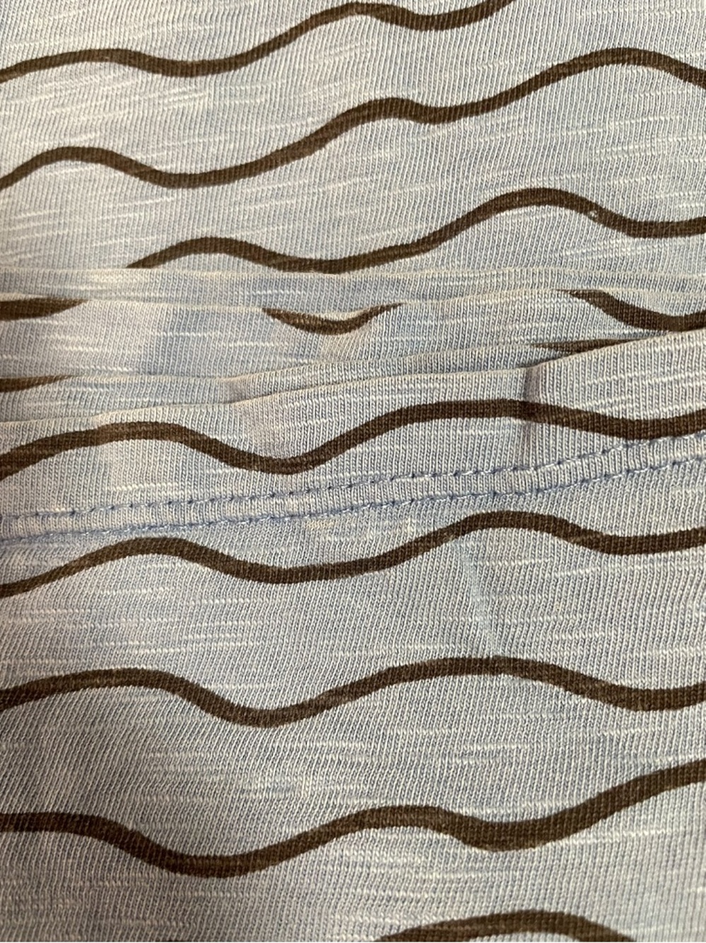 Levi’s Shirt Mens 3XL Blue Squiggle Crew Neck Short Sleeve Logo Stretch Pullover - Picture 10 of 10